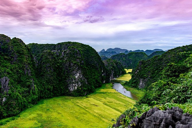 Ninh Binh Daily Tour: Hoa Lu -Mua Cave -Tam Coc- Bike-Swimming with Sunset Party - Mua Cave and the 500-step climb
