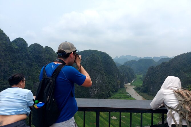 Ninh Binh Full Day Tour Group 8 (Trang An- Bich Dong- Mua cave) - Cycling through Tam Coc villages and rice fields