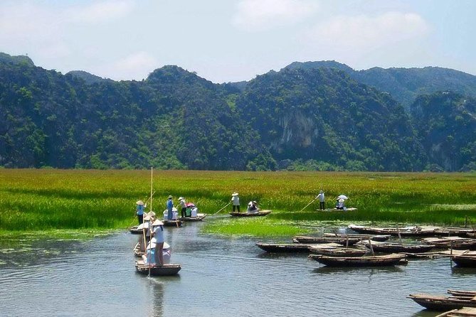 Ninh Binh - Hoa Lu - Mua Cave - Tam Coc 1 Day Tour - Tam Coc by sampan on the Ngo Dong River