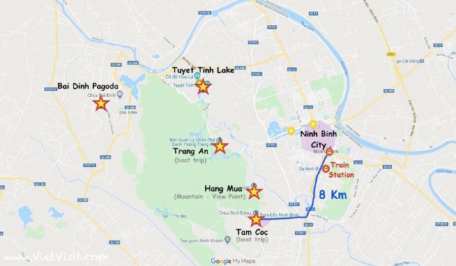 Ninh Binh: Hoa Lu, Trang An and Mua Caves Hiking Day Trip - Trang An by bamboo boat