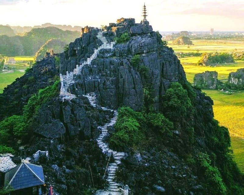 Ninh Binh : Hoa Lu, Trang An & Mua Cave 1 Day Trip - Mua Cave’s 500 steps and the first big view
