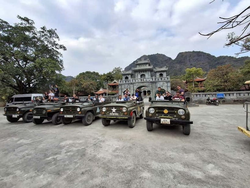 Ninh Binh Jeep Ride: Coi Khe, Mua Cave Sunset & Hoa Lu Night - 19:00 in Hoa Lu Ancient Town after dark