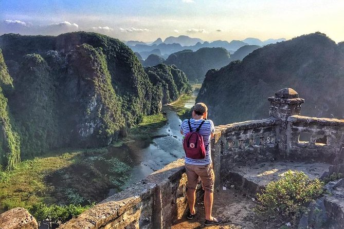 NINH BINH MEMORABLE DAY: Hoa Lu, Mua Cave, boat trip Tam Coc, Trang An optional - Tam Coc by sampan: rice fields and low caves