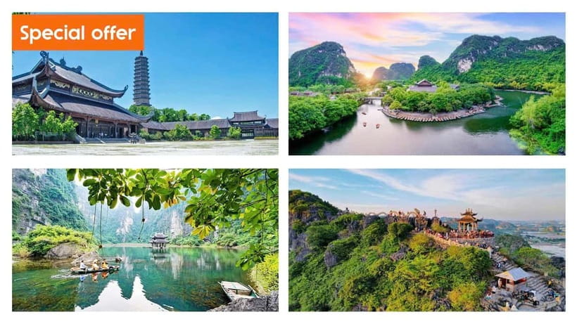 Ninh Binh Private Tour: Bai Dinh-Trang An/Tam Coc-Mua Cave - Hoa Lu and the temples of Vietnam’s former capital