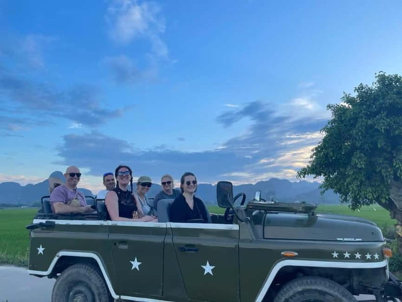 Ninh Binh Sunset Motobike Tour: Mua Cave, Bich Dong, Hoa Lu - Hoa Lu Walking Street after dark