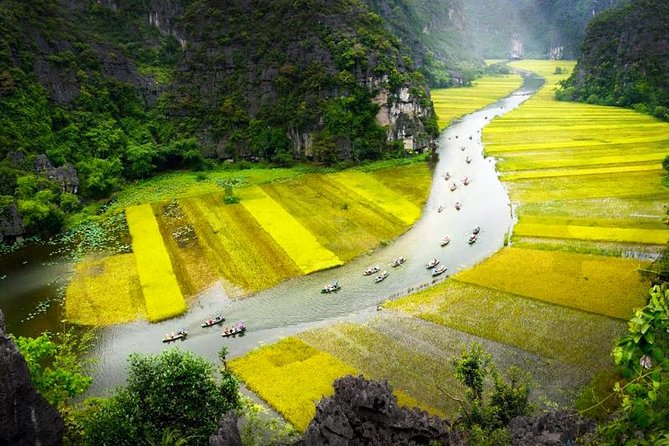Ninh Binh Tour Hoa Lu Tam Coc Full Day: Biking,Boating,Tickets,Lunch, Limousine - A short bicycle ride through the countryside