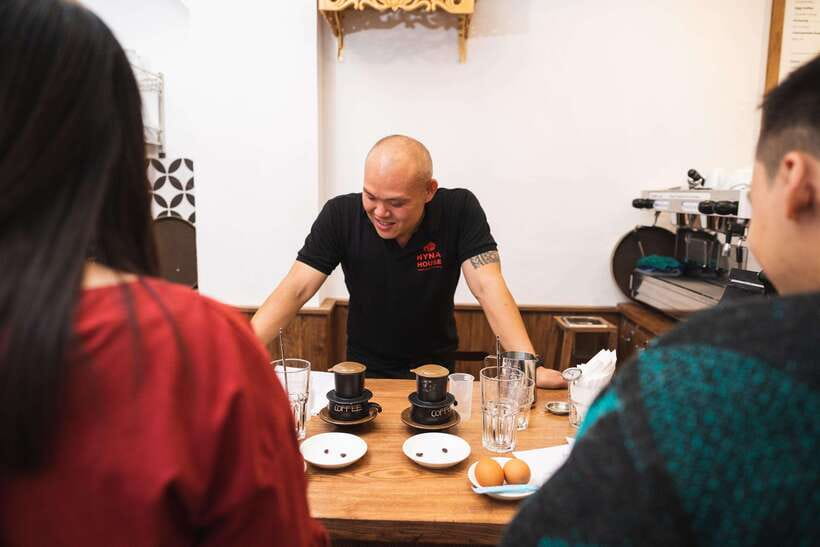 NYNA Coffee Culture- Egg Coffee/Salted Coffee/Coconut Coffee - What the two-hour visit looks like