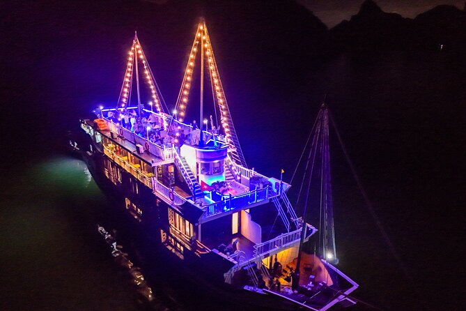 Oasis Bay Party Cruise 2 Days 1 Night - Ha Long Bay Tour - Hanoi pickup and the run to Tuan Chau Harbor