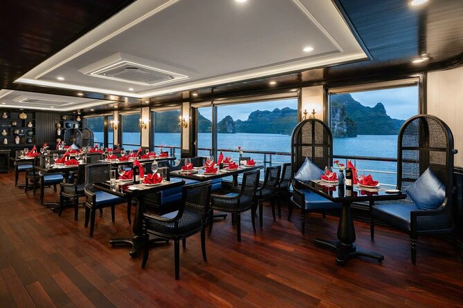 Off The Beaten Track to Halong Bay & Lan Ha Bay on 5 Star Cruise - Halong Bay from the deck