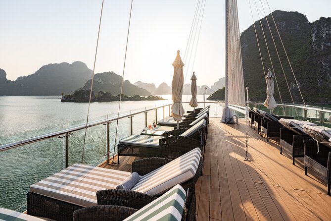 Official Jade Sails Luxury Day Tour in Halong Lanha Bay - Lunch aboard Jade Sails at 11:30 am