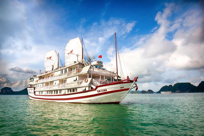 (Official) Signature Royal Cruise - 02 days 01 night program - Sunset, sauna, happy hour, and Vietnamese cooking