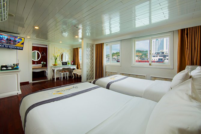 (Official) Signature Royal Cruise - 02 days 01 night program - Vung Vieng floating village and the first kayak outing