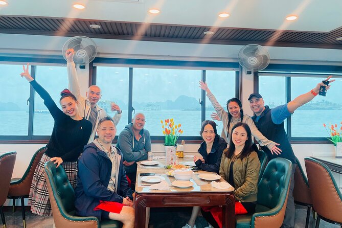 One Day Deluxe Boat Trip in Ha Long Bay - Lunch among Fighting Chicken and Incense Burner Islets