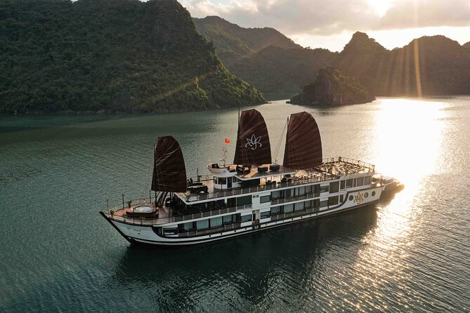 Orchid Cruises Halong Bay 2Day/1Night on 5 Star - Tai Chi and the early morning on Halong Bay