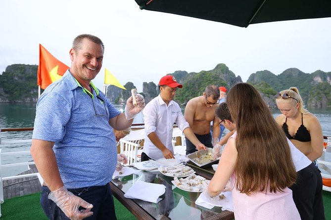 Overnight Bai Tu Long Bay and Ha Long Bay Cruise - The Hanoi pickup and journey to the port
