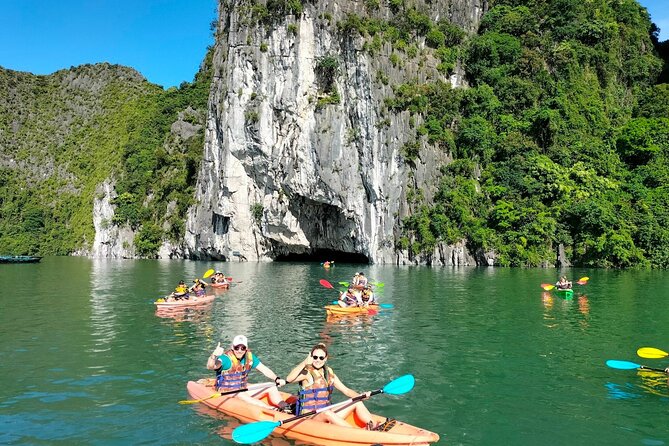 Overnight Bai Tu Long Bay Cruise from Hanoi - Ha Long Bay All-Inclusive - Thien Canh Son Cave and the evening on board