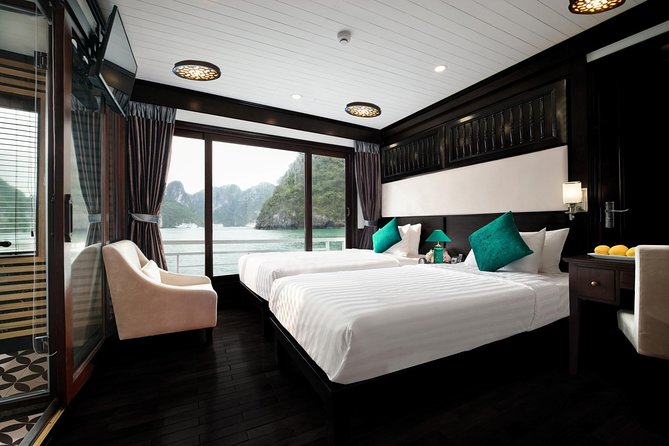 Overnight Luxury 5 Star Alisa Cruise with Meals, Kayak or Bamboo Boat - Sunset drinks, cooking, and dinner aboard