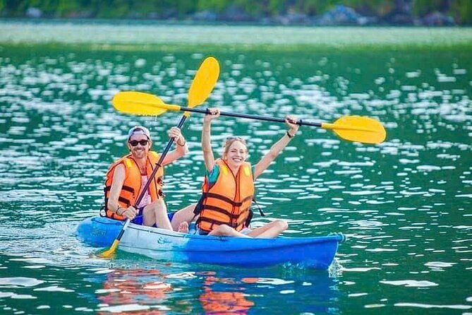 Private 1 Day Tour in Ha Long Bay with Private Cruise or Group - Kayaking through the limestone islands