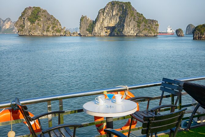 Private Full Day Cruise Shore Excursion in Halong Bay - Getting aboard at Tuan Chau Island