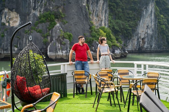 Private Full Day Cruise Shore Excursion in Halong Bay - Climbing into Sung Sot Cave
