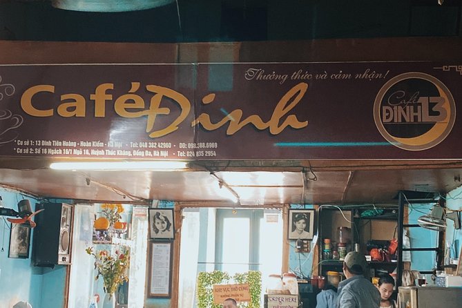 Private Hà Nội Coffee History Tour - Four cups, tea, and the value of the $24 price