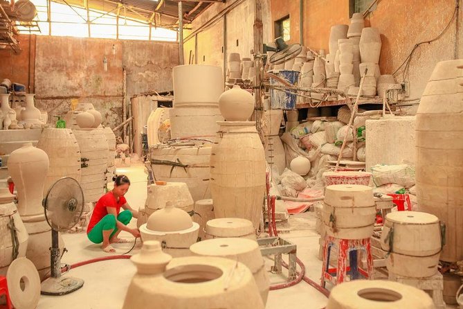 Private Half-Day Tour: Bat Trang Pottery Village - Walking through the seven-century-old ceramics village