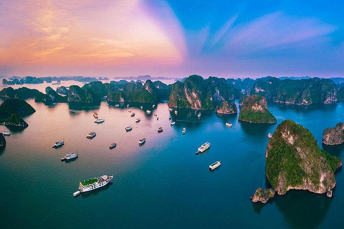 Private Halong Bay Sailing Cruise from Hanoi - Thien Cung and Its Forested Entrance