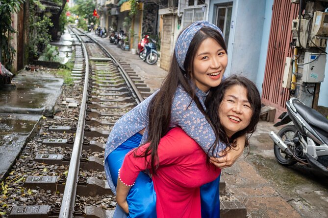 Private Hanoi Photoshoot – Iconic Spots & Hidden Gems - Ao Dai portraits with local guidance