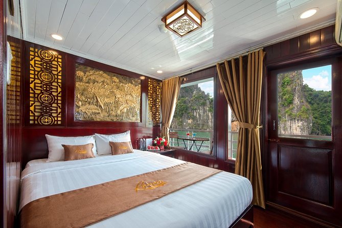 Renea Cruises - BEST Small Boat in Bai Tu Long & Halong Bay - The first lunch and an afternoon at Cap La