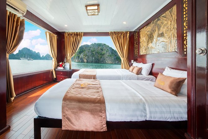 Renea Cruises - BEST Small Boat in Bai Tu Long & Halong Bay - Lunch, disembarkation, and the long ride home