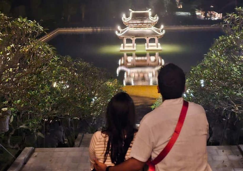 Sacred Nights at Bai Dinh Pagoda: A Spiritual Escape - Returning for tea, cake, and an herbal foot bath