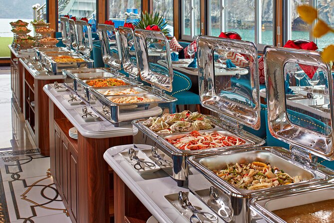 Sea Lion Luxury 5-Star Halong Day Cruise,Buffet Lunch,Shuttle Bus - Titop Island and the climb to the viewpoint