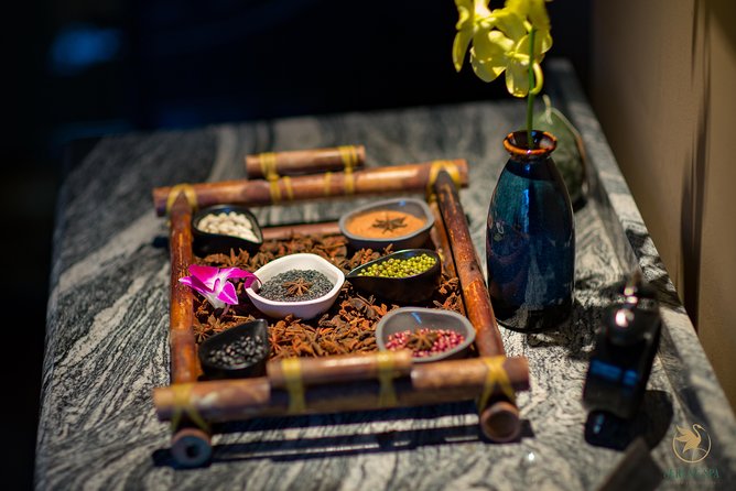 Serene Experience Spa Package - Coconut scrub and wrap: skin care with a clear sequence