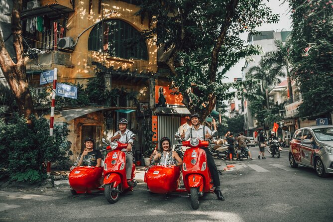 Small Group Vespa Sidecar Tour in Hanoi - St. Joseph’s Cathedral and Hanoi’s French-era center