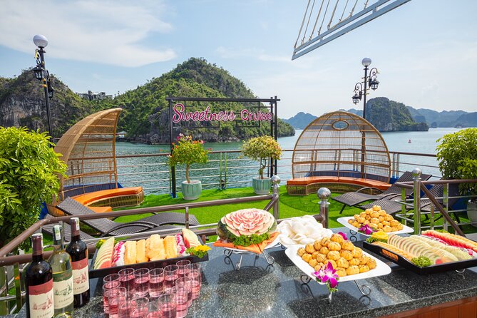 Sweetness Cruise Ha Long Bay: Caves, Kayaking, Swimming & Lunch - Getting from Hanoi to Ha Long International Cruise Port