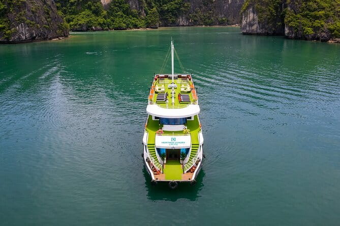 Taliya Day Cruise: Top Luxury Tour in Halong Bay & Lan Ha Bay - Kayaking and swimming at Ao Ech