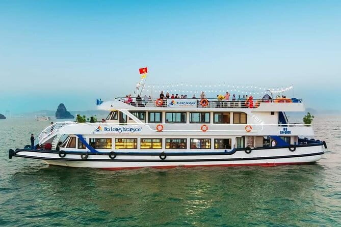 Taliya Day Cruise: Top Luxury Tour in Halong Bay & Lan Ha Bay - Lunch, drinks, and the sunset party