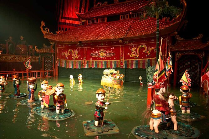 Thang Long Water Puppet Show Entrance Tickets - What happens during the 55-minute performance