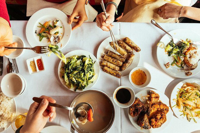 The 10 Tastings of Hanoi With Locals: Private Street Food Tour - Steamed rice rolls on Hàng Điếu
