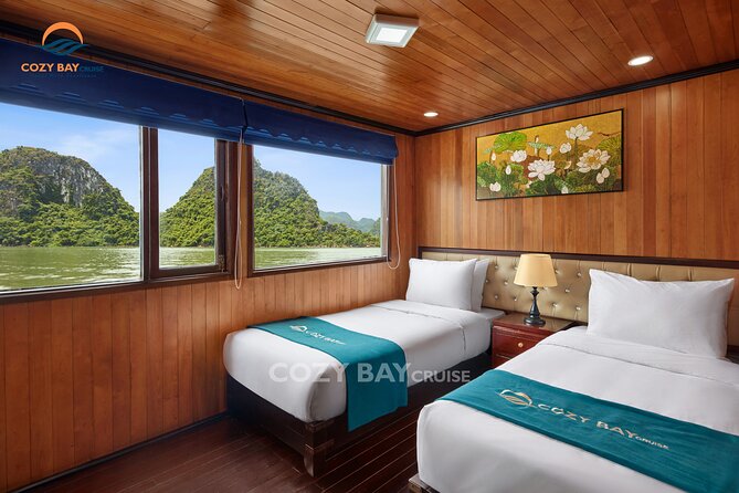 The Best 2D1N HALONG BAY- All Inclusive,Overnight on Boat By Expressway Transfer - Sunset, spring rolls, and an evening aboard