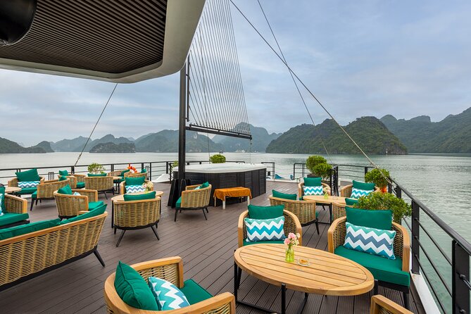 The Catamaran Luxury Day Cruise to Halong Bay from Hanoi(Best Selling) - Cooking demonstration and sunset tea