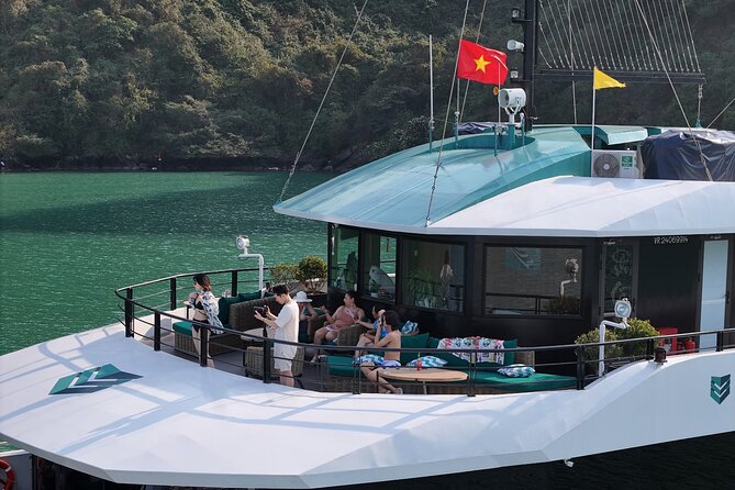 The Halong Catamaran Premium Day Cruise From Ha Long Bay - Bright Dark Cave by kayak or bamboo boat