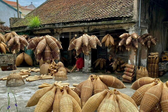 Three Traditional Villages Private Day Tour from Hanoi - Quang Phu Cau and the red incense fields