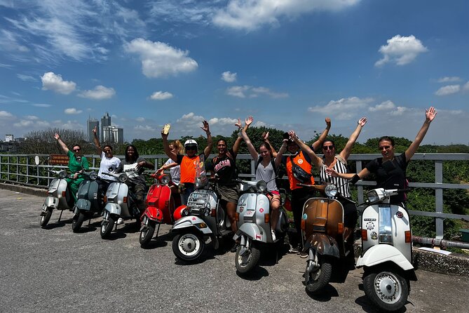 Vespa Tour HANOI BACK STREETS: FOOD+LOCAL LIFE+CULTURE & FUN - Vietnamese lunch near Hanoi Railway Station