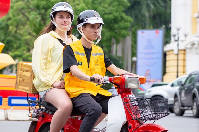 Vintage Motorbike Tour | Historic City Tour with Lunch Included - Huu Tiep Lake and the downed B-52